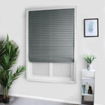 Tende plissettate autoadesive in carta non tessuta impermeabile, tende oscuranti adesive, 60x150cm, 60x180cm, 90x150cm, 90x180cm