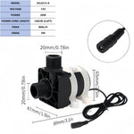 Pompa sommergibile brushless Smart Toilet per acquario, DC4212-A-12V, DC4212-A-24V, DC4212-B-12V, DC4212-B-24V