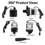 Pompa sommergibile brushless Smart Toilet per acquario, DC4212-A-12V, DC4212-A-24V, DC4212-B-12V, DC4212-B-24V
