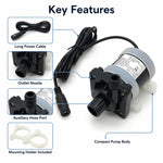 Pompa sommergibile brushless Smart Toilet per acquario, DC4212-A-12V, DC4212-A-24V, DC4212-B-12V, DC4212-B-24V