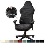 Coprisedia elasticizzato per gaming, coprisedia a rombi per ufficio/computer.