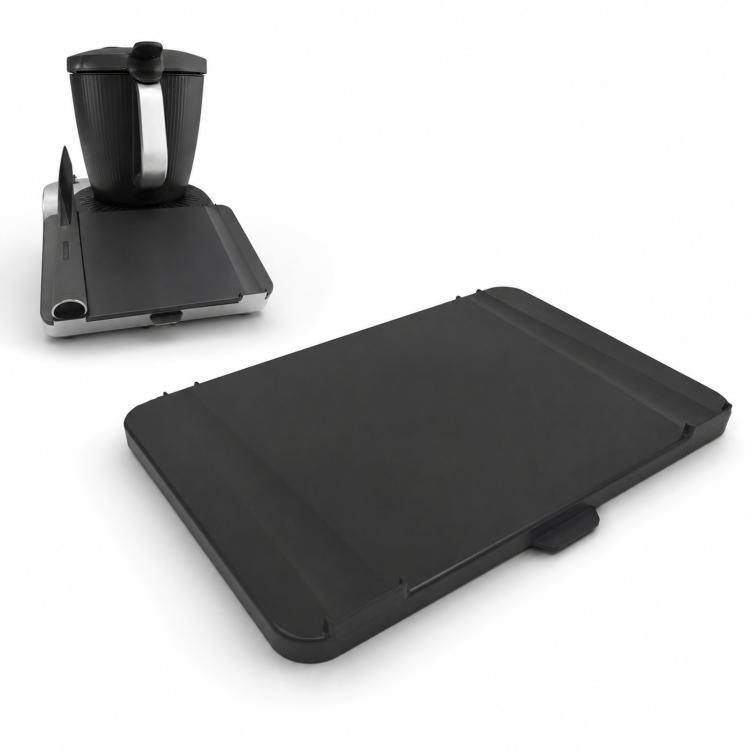 Coperchio protettivo per schermo Thermomix TM7 con alloggiamento per spatola, Cover with Spatula Holder Slot