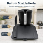Coperchio protettivo per schermo Thermomix TM7 con alloggiamento per spatola, Cover with Spatula Holder Slot