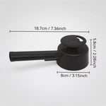 Deviatore di vapore per Thermomix TM7, protezione per il mobiletto, accessorio per lo sfiato del vapore, PP Steam Diverter