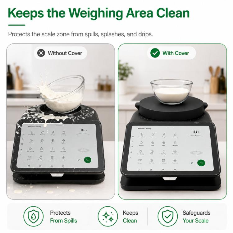 Coperchio di protezione in silicone per base della bilancia Thermomix TM7