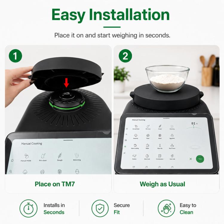 Coperchio di protezione in silicone per base della bilancia Thermomix TM7