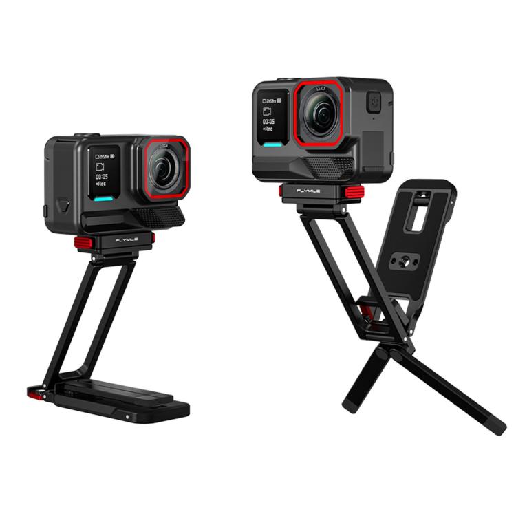Treppiede magnetico a sgancio rapido con moschettone per Insta360