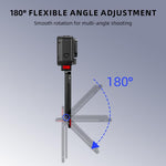 Per treppiede magnetico a sgancio rapido con moschettone Flymile per Insta360 Ace / Ace Pro 2 / X5
