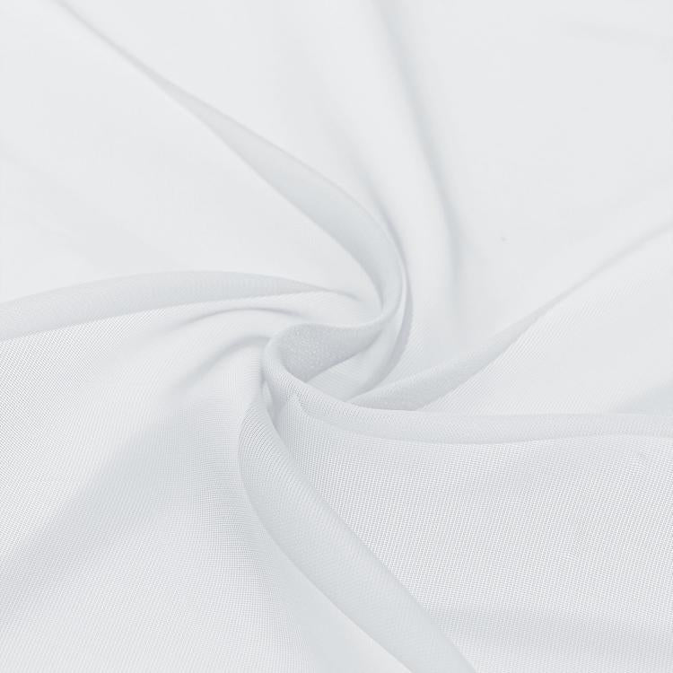 Tende singole trasparenti, filtranti per la luce, con passante per asta, in voile, per finestre., 132x213cm