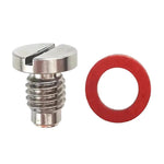 Vite di scarico dell'olio per ingranaggi del motore fuoribordo Yamaha 90340-08002, Magnetic Oil Drain Screw + Gasket, Non-Magnetic Oil Drain Screw + Gasket + Magnetic Oil Drain Screw + Gasket
