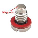 Vite di scarico dell'olio per ingranaggi del motore fuoribordo Yamaha 90340-08002, Magnetic Oil Drain Screw + Gasket, Non-Magnetic Oil Drain Screw + Gasket + Magnetic Oil Drain Screw + Gasket
