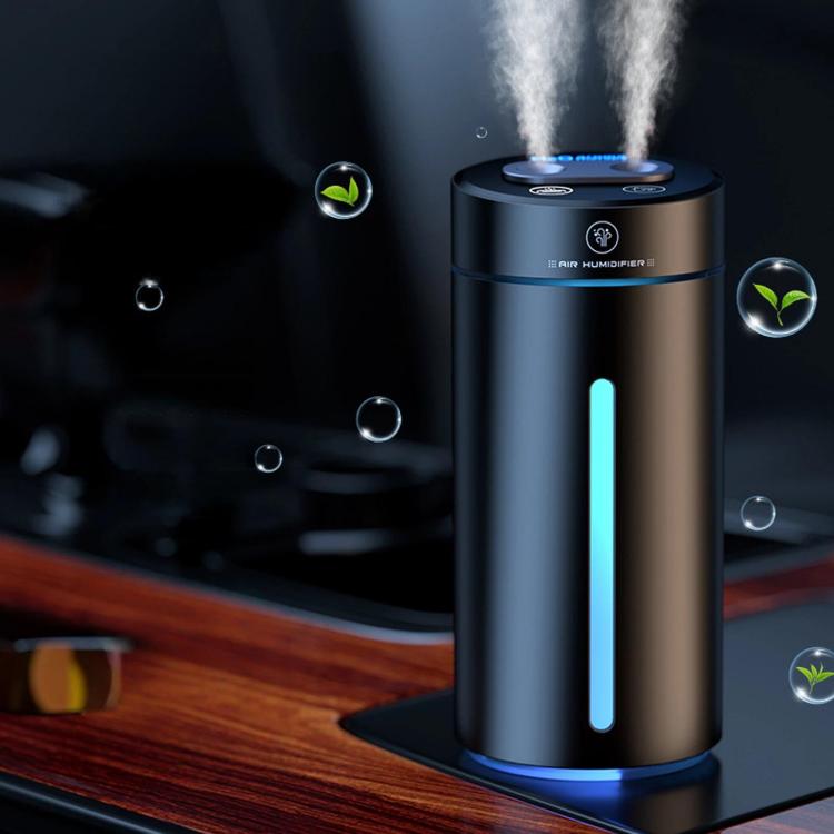 Umidificatore portatile F10 a doppio ugello con luce ambientale