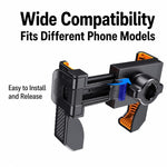 Supporto magnetico per telefono da palestra con clip, girevole a 360 gradi, ideale per l'allenamento., C20C-J6