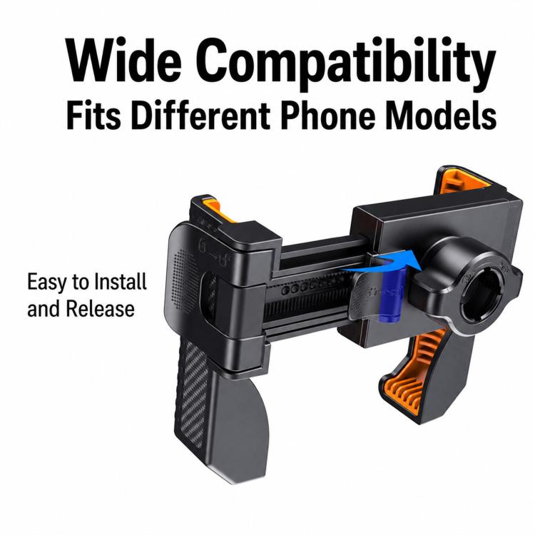 Supporto magnetico per telefono da palestra con clip, girevole a 360 gradi, ideale per l'allenamento., C20C-J6