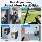 Supporto magnetico per telefono da palestra con clip, girevole a 360 gradi, ideale per l'allenamento., C20C-J6