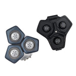 Testina di ricambio per rasoio QIAOSIAN per lama Philips SH71, compatibile con S7000 / S5000 / S7731 / S5531 / S5832, Black, Blue Grey, Black Purple, Blue Silver, Grey, Gold Grey, Silver, Silver Black, Black Green, Blue Gold, Black+Base, Blue Grey + Ba...