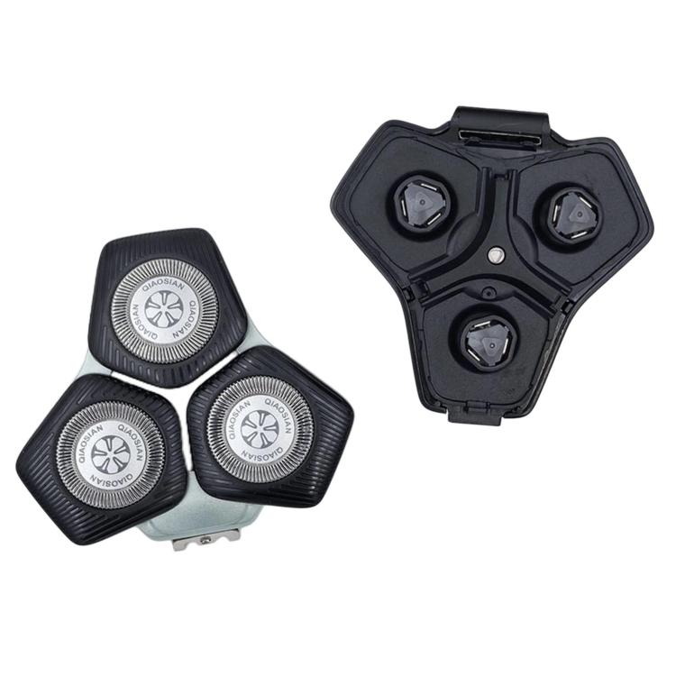 Testina di ricambio per rasoio QIAOSIAN per lama Philips SH71, compatibile con S7000 / S5000 / S7731 / S5531 / S5832, Black, Blue Grey, Black Purple, Blue Silver, Grey, Gold Grey, Silver, Silver Black, Black Green, Blue Gold, Black+Base, Blue Grey + Ba...