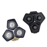 Testina di ricambio per rasoio QIAOSIAN per lama Philips SH71, compatibile con S7000 / S5000 / S7731 / S5531 / S5832, Black, Blue Grey, Black Purple, Blue Silver, Grey, Gold Grey, Silver, Silver Black, Black Green, Blue Gold, Black+Base, Blue Grey + Ba...