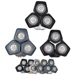 Testina di ricambio per rasoio QIAOSIAN per lama Philips SH71, compatibile con S7000 / S5000 / S7731 / S5531 / S5832, Black, Blue Grey, Black Purple, Blue Silver, Grey, Gold Grey, Silver, Silver Black, Black Green, Blue Gold, Black+Base, Blue Grey + Ba...