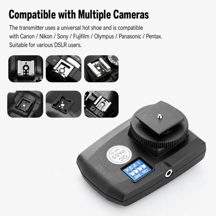 Trigger flash Godox RT16 per studio fotografico, fotocamera DSLR, controllo remoto e sincronizzazione wireless., Transmitter, Receiver, Transmitter+Receiver, Transmitter+2 Receiver, Transmitter+3 Receiver