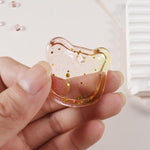 Stampo in silicone a 16 cavità per resina, ideale per la creazione di gioielli, orecchini, ciondoli e altri oggetti di diverse forme, con fori.