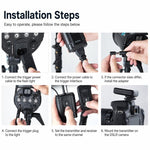 Sincronizzazione flash flash universale wireless Godox DM16 per fotocamere DSLR, Transmitter, Receiver, Transmitter+Receiver, Transmitter+2 Receiver, Transmitter+3 Receiver