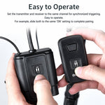Sincronizzazione flash flash universale wireless Godox DM16 per fotocamere DSLR, Transmitter, Receiver, Transmitter+Receiver, Transmitter+2 Receiver, Transmitter+3 Receiver