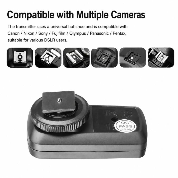 Sincronizzazione flash flash universale wireless Godox DM16 per fotocamere DSLR, Transmitter, Receiver, Transmitter+Receiver, Transmitter+2 Receiver, Transmitter+3 Receiver
