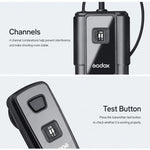 Sincronizzazione flash flash universale wireless Godox DM16 per fotocamere DSLR, Transmitter, Receiver, Transmitter+Receiver, Transmitter+2 Receiver, Transmitter+3 Receiver