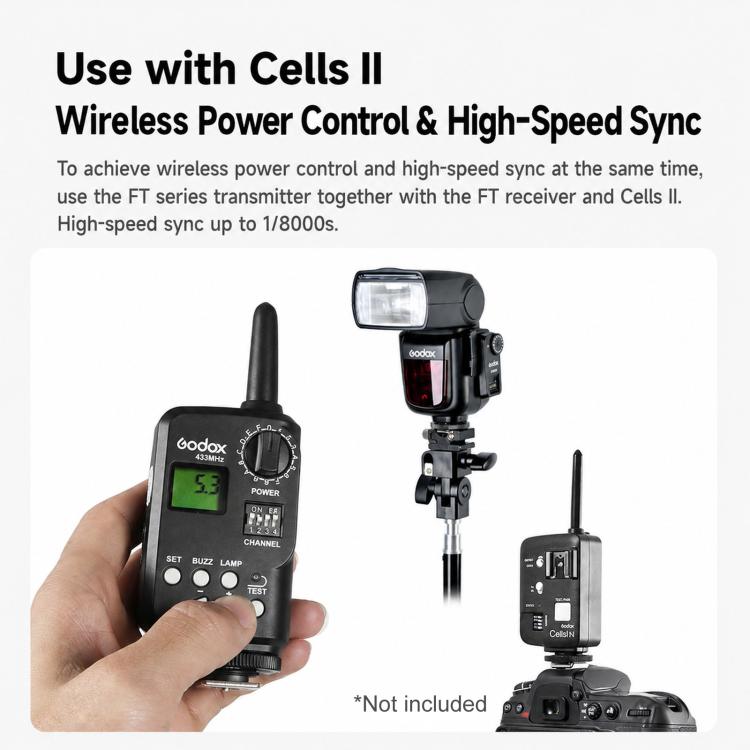 Luce da studio, trigger per flash della fotocamera, Godox Transmitter, Godox FT16 Receiver, Godox FT16 Transmitter+Receiver, Godox FT16 Transmitter+2 Receiver, Godox FT16 Transmitter+3 Receiver, Godox FT16-S Receiver, Godox FT16-S Transmitter+Receiver ...