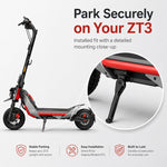 Supporto laterale in metallo per cavalletto da parcheggio per scooter Segway Ninebot ZT3