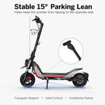 Supporto laterale in metallo per cavalletto da parcheggio per scooter Segway Ninebot ZT3
