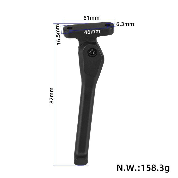 Supporto laterale in metallo per cavalletto da parcheggio per scooter Segway Ninebot ZT3