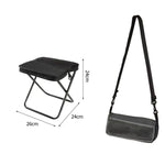 BK-011 Borsa a tracolla pieghevole da esterno, sgabello portatile, sedia pieghevole semplice, Khaki Small, Khaki Large, Green Small, Green Large, Black Small, Black Large