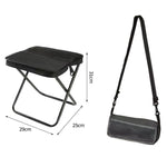 BK-011 Borsa a tracolla pieghevole da esterno, sgabello portatile, sedia pieghevole semplice, Khaki Small, Khaki Large, Green Small, Green Large, Black Small, Black Large