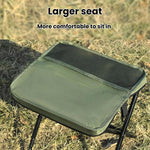BK-011 Borsa a tracolla pieghevole da esterno, sgabello portatile, sedia pieghevole semplice, Khaki Small, Khaki Large, Green Small, Green Large, Black Small, Black Large