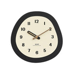 wozoom Orologio da parete ovale moderno, silenzioso, senza ticchettio, con pendolo in legno di noce, orologio decorativo, Minimalist Medium, Minimalist Large, Swinging Medium, Swinging Large