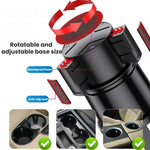 Portabicchieri per auto SHUNWEI 2 in 1 con ventola regolabile e multifunzionale., SD-2704