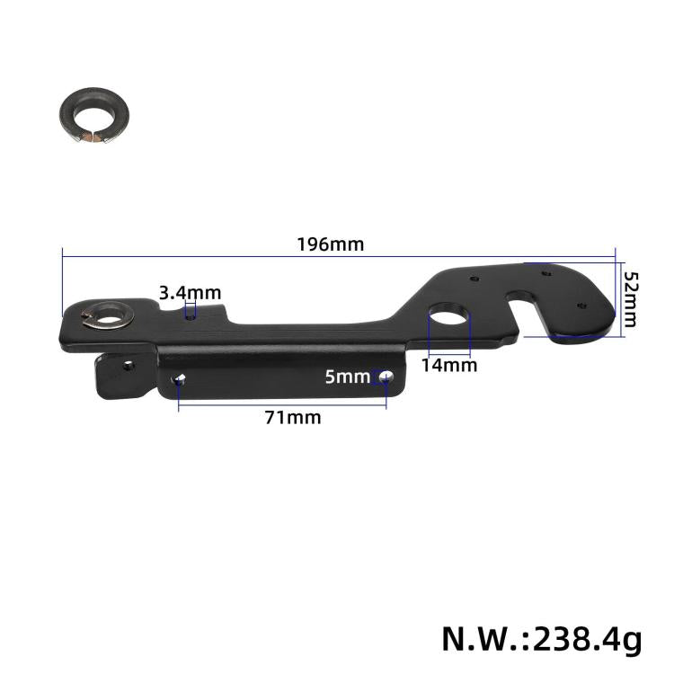 Ricambi per la riparazione del braccio oscillante della forcella anteriore della sospensione del monopattino elettrico Segway Ninebot MAX G2, Right Side, Left Side