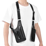 WEIXIER Borsa a tracolla sottobraccio in pelle PU, zaino/borsa a tracolla regolabile per abbigliamento da lavoro