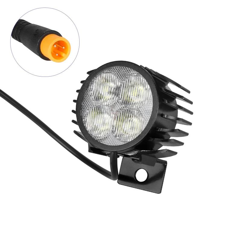 Faro a LED per monopattino elettrico KuKirin G2 Master con spina impermeabile a 3 pin., Headlight