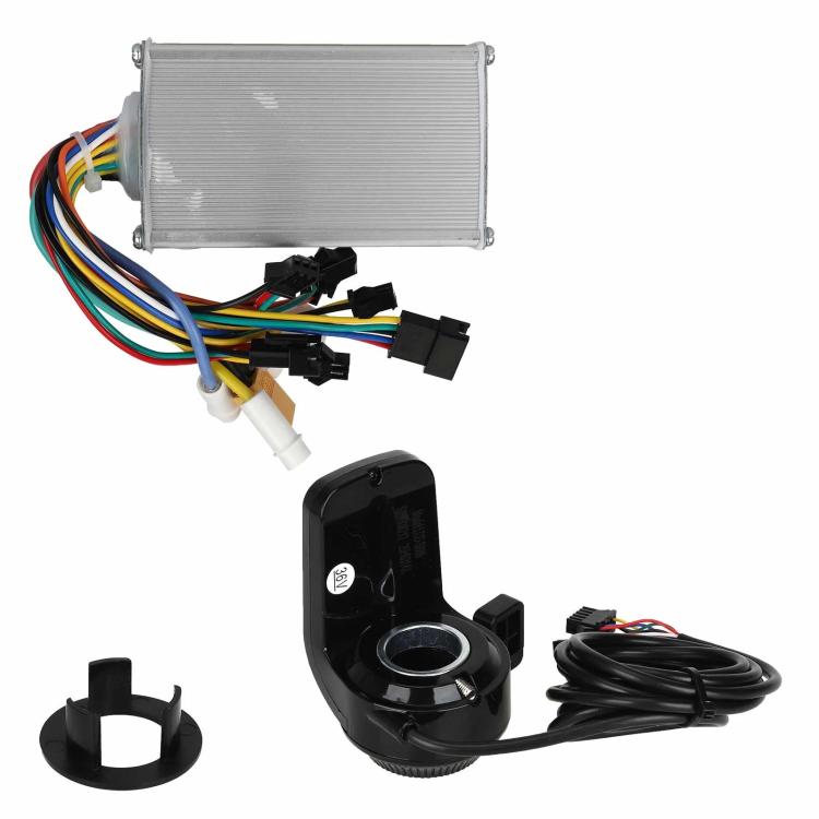 Kit acceleratore con display LCD e controller per motore brushless da 350 W per monopattino elettrico S886, 36 V/48 V 13 A