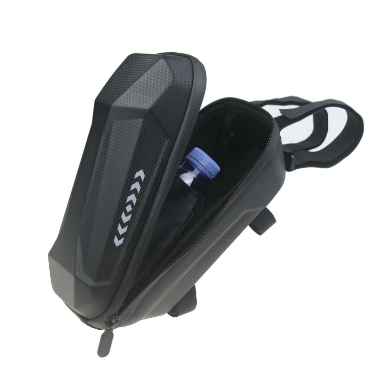 Borsa da manubrio impermeabile da 2 litri per monopattino elettrico, con guscio rigido in EVA, da appendere alla parte anteriore., 2L