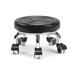 Sgabello basso con ruote, piccolo sgabello girevole con ruote, 22cm Ripple Casters Black, 22cm Ripple Casters Red, 22cm Ripple Casters Blue, 22cm Bread Bearing Wheels Black, 22cm Bread Bearing Wheels Brown, 22cm Bread Bearing Wheels Gold               ...