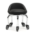 Sgabello basso con ruote, piccolo sgabello girevole con ruote, 22cm Ripple Casters Black, 22cm Ripple Casters Red, 22cm Ripple Casters Blue, 22cm Bread Bearing Wheels Black, 22cm Bread Bearing Wheels Brown, 22cm Bread Bearing Wheels Gold               ...