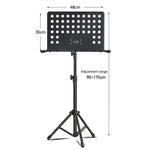 PERSEUS Leggio pieghevole portatile per chitarra e violino, 1.6m Solid Frosted Finish, 1.7m 3-Fold With Bag, 1.75m Bolded Black, 1.75m Bolded Silver, 1.7m Flagship Black, 1.7m Flagship White, 1.75m 2-Layer Flagship, 1.9m Foldable Flagship