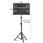 PERSEUS Leggio pieghevole portatile per chitarra e violino, 1.6m Solid Frosted Finish, 1.7m 3-Fold With Bag, 1.75m Bolded Black, 1.75m Bolded Silver, 1.7m Flagship Black, 1.7m Flagship White, 1.75m 2-Layer Flagship, 1.9m Foldable Flagship