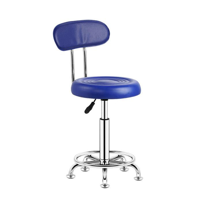 Sgabello da bar girevole regolabile con sistema idraulico e poggiapiedi., 42-54cm Stationary Glides Black, 42-54cm Stationary Glides Red, 42-54cm Stationary Glides Blue, 45-57cm Swivel Casters Black, 45-57cm Swivel Casters Black Red                    ...