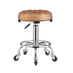 Sgabello da bar girevole regolabile con sistema idraulico e poggiapiedi., 42-54cm Stationary Glides Black, 42-54cm Stationary Glides Red, 42-54cm Stationary Glides Blue, 45-57cm Swivel Casters Black, 45-57cm Swivel Casters Black Red                    ...