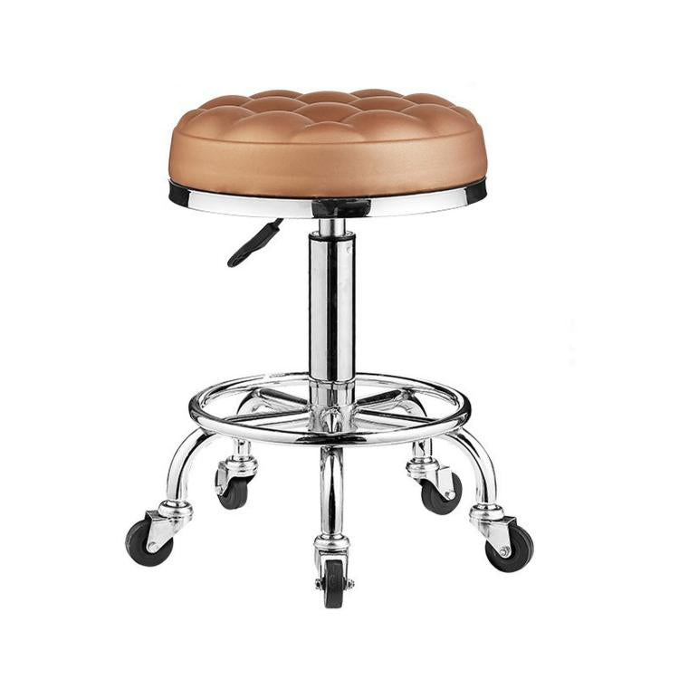 Sgabello da bar girevole regolabile con sistema idraulico e poggiapiedi., 42-54cm Stationary Glides Black, 42-54cm Stationary Glides Red, 42-54cm Stationary Glides Blue, 45-57cm Swivel Casters Black, 45-57cm Swivel Casters Black Red                    ...